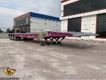 3 Axle Front Loading Lowbed Trailer
