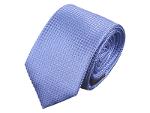 100% Silk Men's Tie, Handmade in Italy, Light Blue, 150x7cm