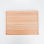 Thick Beech Cutting Board With Groove