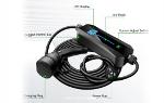Portable EV Charger with LCD