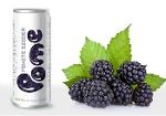 Pome blackberry sparkling fruit drinks