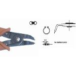 Seeger ring pliers, 90° angled nose, ESD