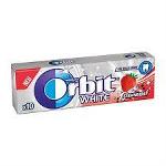 Orbit White Strawberry dragee- 10 pellets