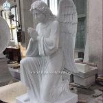 White Marble Sculpture Angel Carving Statue