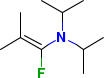 1-Fluoro-2-methyl-N,N-bis(1-methylethyl)-1-propen-1-amine