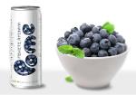 Pome blueberry sparkling fruit drinks