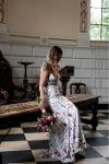 Mermaid Bridal with Colored Lace Details