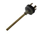 Temperature sensor TP10 / Pt100 / stick-in sensor / brass