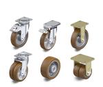 Wheels and castors with cast Blickle Besthane® polyurethane 
