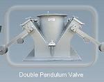 Double pendelum valves