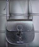 Edgy Leather Bag,Chic Crossbody Bag
