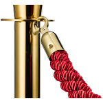 Cord Rope Gold-red