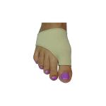 Gel bunion protector with elastic strap
