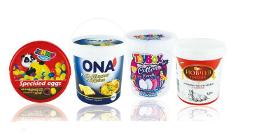 Round IML Containers 900 ml
