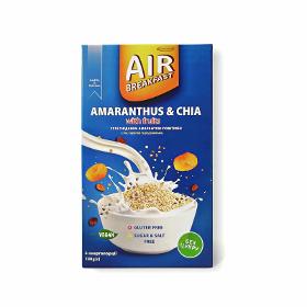 Dry breakfast AIR Breakfast with amaranth, chia and fruit, 140g, Healthy