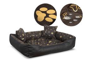  Waterproof dog bed with a print