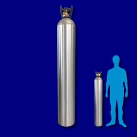 Helium Gas-150 Cf Aluminum Cylinder with Handle