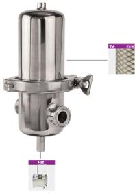 Sterile filtration of process air - SF