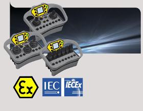 Joysticks radio remote control ATEX IECEx