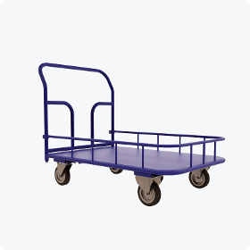 Platform Trolley With Side. Tpb