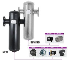 Welded condensate separators - SFH /SFH SS