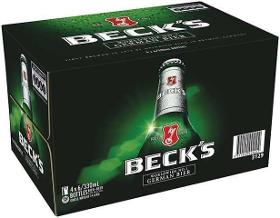 Becks Premium Lager Beer