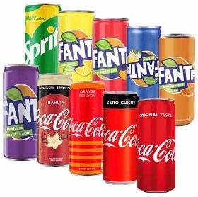 Coca Cola 330ml SLIM Cans