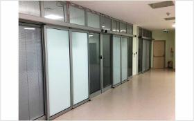 Photocell Glass Doors