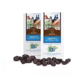 Krakow chocolate-covered chokeberries 125g