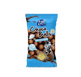 Corn balls covered with milk chocolate 80g