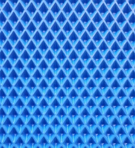 EVA-sheets for auto carpets / blue
