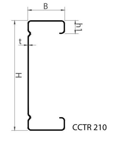 C Sections / Profiles - CCTR 210